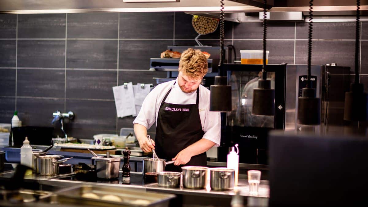 Cuisine professionnelle en inox